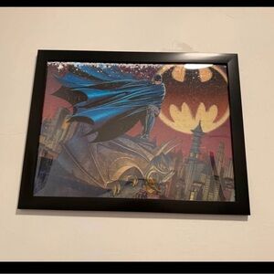 Framed Batman 3D Puzzle Art